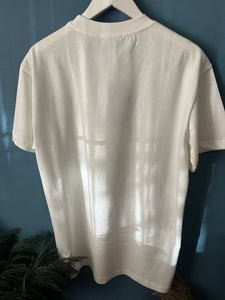 D&G " Logo'd" T-Shirt styled in White for Spring&Summer 2024