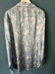 LV " Printed Leaf "  Shirt styled for Spring&Summer Collection of 2024
