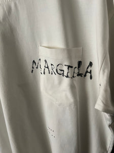 Maison Margeila " Logo'd" T-Shirt styled in White for Spring&Summer 2024