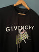 Gvnchy " Graphic Logo" Printed T-Shirt with styled in Black for Spring&Summer 2024 Collection