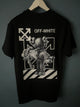 Off White x Kaws "Logo'd "  T-Shirt styled in Black for Spring&Summer 2024