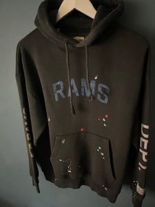 Gallery Depth Raws " Logogram " Hoodie with styled for Fall&Winter 2024 Collection