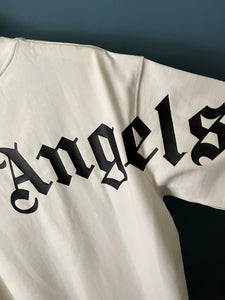 Palm Angels "PA Printed" Long Sleeves T-Shirt styled in White for Spring&Summer 2024