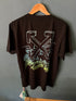 Off White "Sainth Barths" T-Shirt styled in Black for Spring&Summer 2024