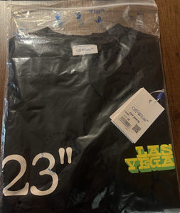 Off White "23"  T-Shirt styled in Black for Spring&Summer 2024