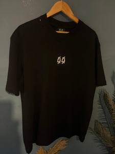 44 LABEL " KARANLIK PRINT " Cotton T-shirt Styled in BLACK for Fall&Winter 2025