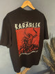 44 LABEL " KARANLIK PRINT " Cotton T-shirt Styled in BLACK for Fall&Winter 2025