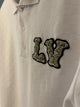 LV " Logo " Polo T-Shirt styled in White for Fall&Winter 2025