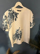 LV " Diag " T-Shirt styled in White for Fall&Winter 2025