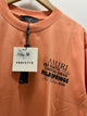 AMIRI "Palm Springs" Cotton T-shirt Styled in Orange for Spring&Summer 2025