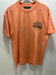 AMIRI "Palm Springs" Cotton T-shirt Styled in Orange for Spring&Summer 2025