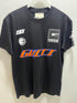 Gucci " Logo Printed " T-Shirt styled in Black Spring&Summer 2025