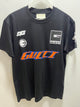 Gucci " Logo Printed " T-Shirt styled in Black Spring&Summer 2025