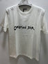 CD " Logo " Printed T-Shirt styled in White for Spring&Summer 2025