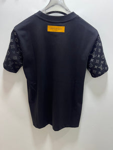 LV " Arm Monogram" T-Shirt styled in Black for Spring&Summer 2025