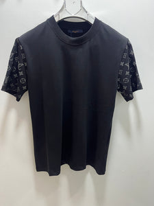 LV " Arm Monogram" T-Shirt styled in Black for Spring&Summer 2025