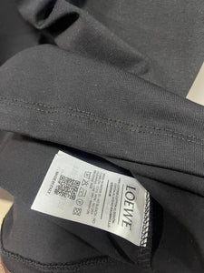 Loewe "Logo Printed" T-Shirt  styled in Black for Spring&Summer 2025 Collection