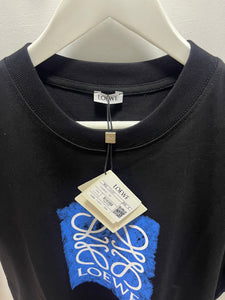 Loewe "Logo Printed" T-Shirt  styled in Black for Spring&Summer 2025 Collection