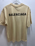 Blncg "LOGO" Printed T-Shirt styled in Beige for Spring&Summer 2025