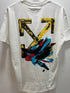 Off White "Arrowed Print" T-Shirt styled in White for Spring&Summer 2025