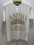 AMIRI "Theatre" Cotton T-shirt Styled in White for Spring&Summer 2025