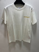 Off White "Logo Print" T-Shirt styled in White for Spring&Summer 2025