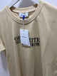 Off White "Logo Printed" T-Shirt styled in Beige for Spring&Summer 2025