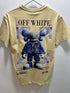 Off White "Logo Printed" T-Shirt styled in Beige for Spring&Summer 2025