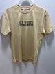 Off White "Logo Printed" T-Shirt styled in Beige for Spring&Summer 2025