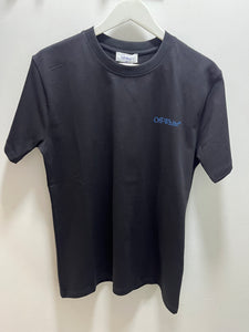 Off White "Arrows Motif"  T-Shirt styled in Black for Spring&Summer 2025