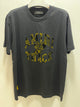 AMIRI "TRACK" Cotton T-shirt Styled in Gray for Spring&Summer 2025