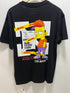 Off White "Bart Print" T-Shirt styled in Black for Spring&Summer 2025