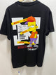 Off White "Bart Print" T-Shirt styled in Black for Spring&Summer 2025