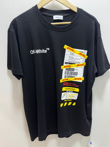 Off White "Bart Print" T-Shirt styled in Black for Spring&Summer 2025
