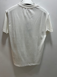 D&G "LOGO EMBROIDERED " T-Shirt styled in White for Spring&Summer 2025