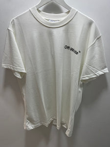 Off White "Simpsons Printed" T-Shirt styled in White for Spring&Summer 2025