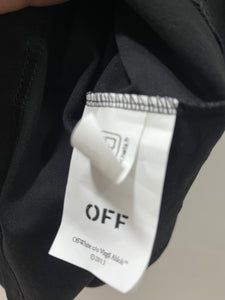 Off White "Arrows Print"  T-Shirt styled in Black for Spring&Summer 2025
