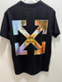 Off White "Arrows Print"  T-Shirt styled in Black for Spring&Summer 2025