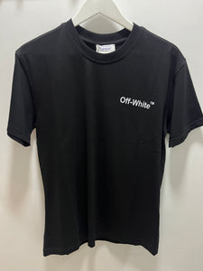 Off White "Simpsons Printed" T-Shirt styled in Black for Spring&Summer 2025