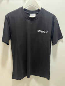 Off White "Simpsons Printed" T-Shirt styled in Black for Spring&Summer 2025