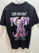 Off White "Kaws Printed" T-Shirt styled in Black for Spring&Summer 2025