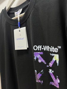 Off White "Kaws Printed" T-Shirt styled in Black for Spring&Summer 2025