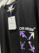 Off White "Kaws Printed" T-Shirt styled in Black for Spring&Summer 2025