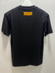 LV "Half Chained LV" T-Shirt styled in Black for Spring&Summer 2025