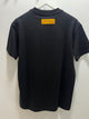 LV " Graphic Logo Printed "T-Shirt styled in Black for Spring&Summer 2025