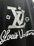 LV " Graphic Logo Printed "T-Shirt styled in Black for Spring&Summer 2025