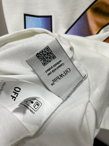 Off White "Gradient Print" T-Shirt styled in White for Spring&Summer 2025