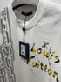 LV "Half Chained LV" T-Shirt styled in White for Spring&Summer 2025