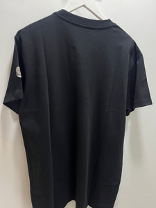 Mnclr "Logo'd " T-Shirt styled in Black for Spring&Summer Collection of 2025