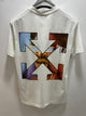 Off White "Gradient Print" T-Shirt styled in White for Spring&Summer 2025